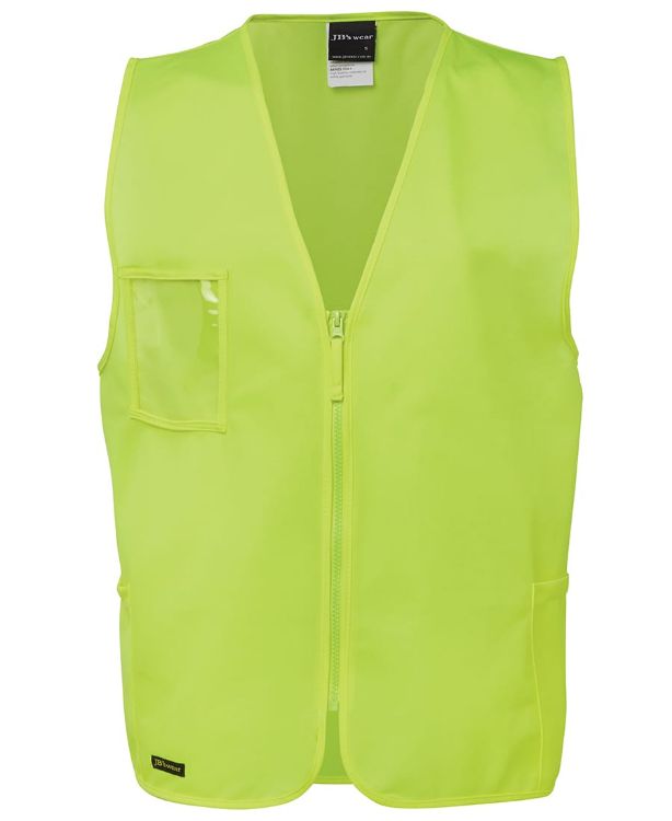Picture of JB's Hv Zip Safety Vest