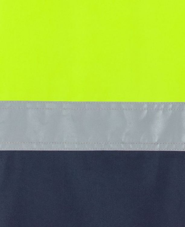 Picture of JB's Freezer Bib & Brace With Tape Navy/Lime