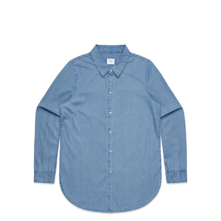 Picture of Wo's Blue Denim Shirt