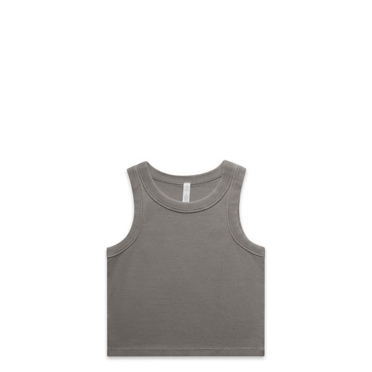 Picture of Wo's Faded Organic Rib Crop Tank