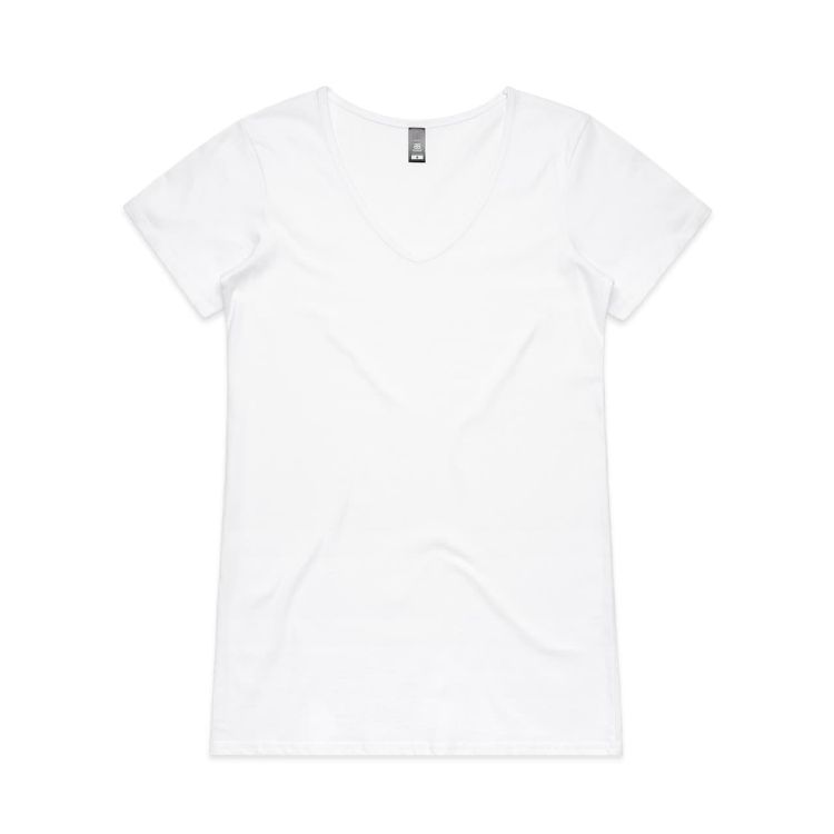 Picture of Wo's Bevel V Neck Tee