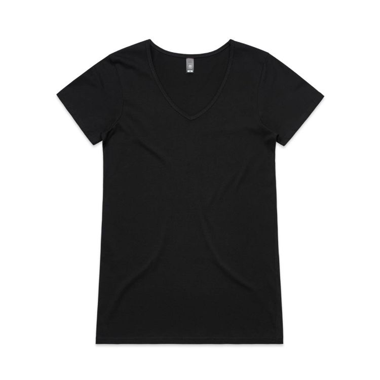 Picture of Wo's Bevel V Neck Tee
