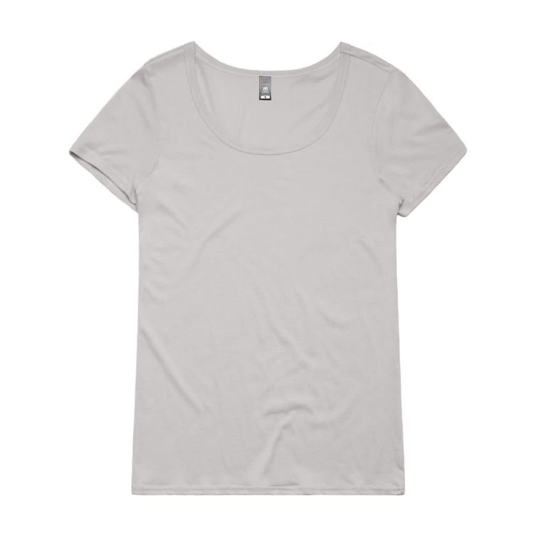 Picture of Wo's Shallow Scoop Tee