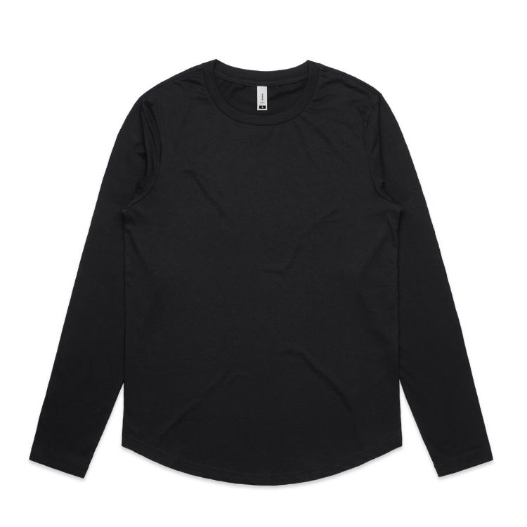 Picture of Wo's Curve L/S Tee
