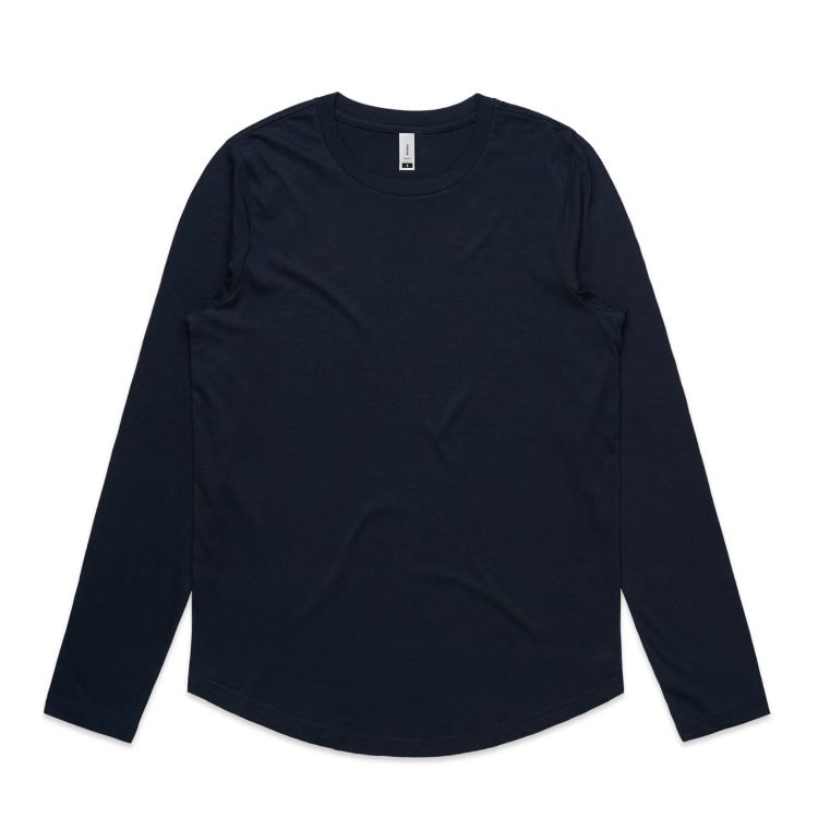 Picture of Wo's Curve L/S Tee