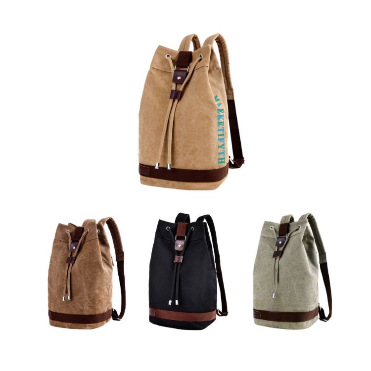 Picture of Canvas Bucket Backpack