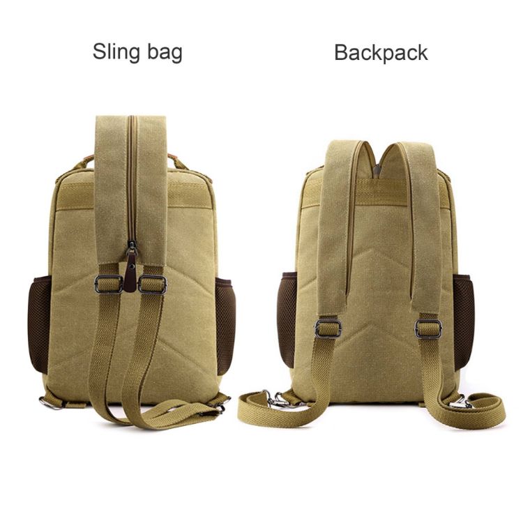 Picture of Canvas Sling Backpack Hybrid