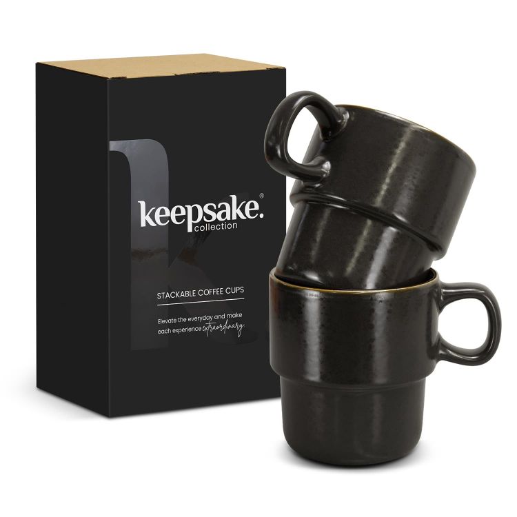 Picture of Keepsake Stackable Coffee Cup - Set of 2