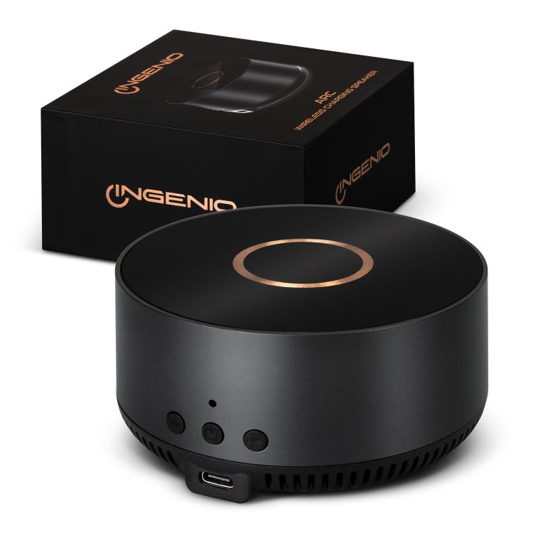 Picture of INGENIO Arc Wireless Charging Speaker