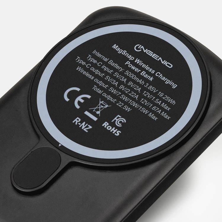 Picture of INGENIO MagSnap Wireless Charging Power Bank