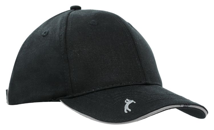 Picture of Chino Twill Golf Cap with Peak Embroidery
