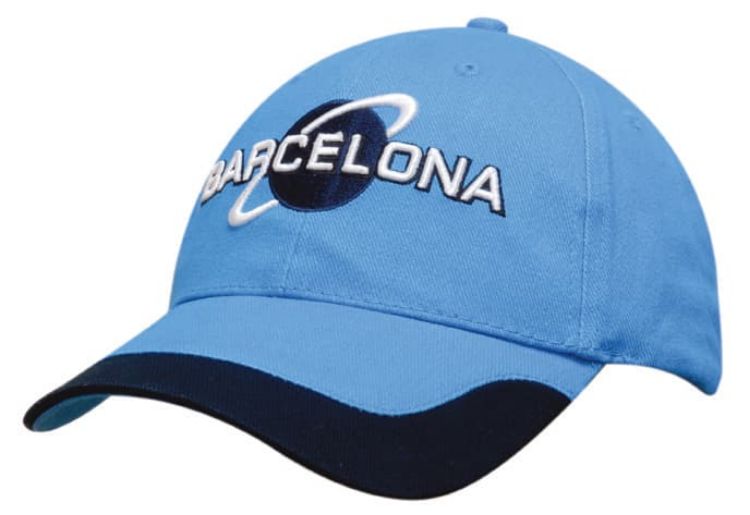 Picture of Brushed Heavy Cotton Cap with Peak Trim