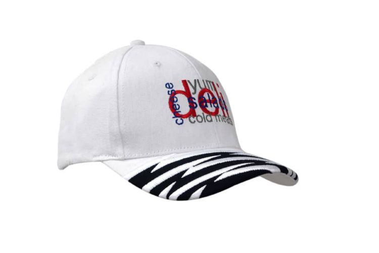 Picture of Brushed Heavy Cotton Cap with Swoosh & Check Embroidery