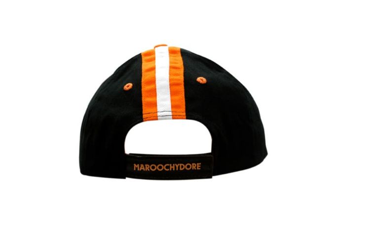 Picture of Brushed Heavy Cotton Cap with Sandwich Trim & Fabric Stripes on Crown & Peak