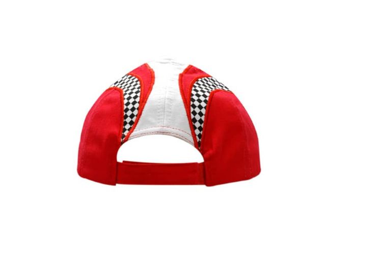 Picture of Brushed Heavy Cotton Cap with Print Checks Inserts and Embriodery on Crown  & Peak