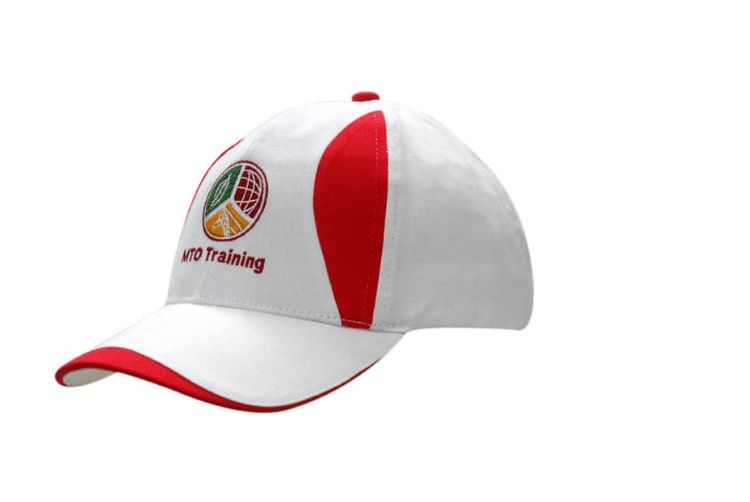 Picture of Brushed Heavy Cotton Cap with Crown & Peak Inserts