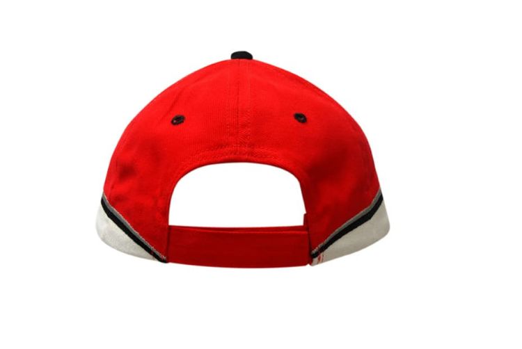 Picture of Brushed Heavy Cotton Cap with Sandwich Trim and Crown & Peak Inserts/Embroidery