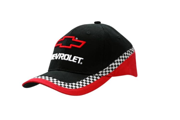 Picture of Brushed Heavy Cotton Tri-Coloured Cap with Check Print