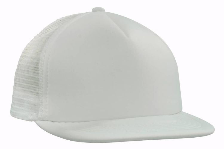 Picture of Flat Peak Trucker Mesh Cap