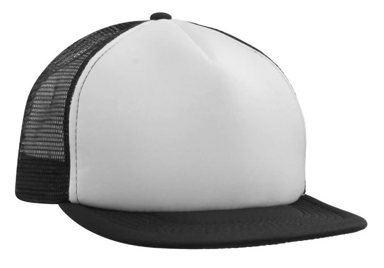 Picture of Flat Peak Trucker Mesh Cap